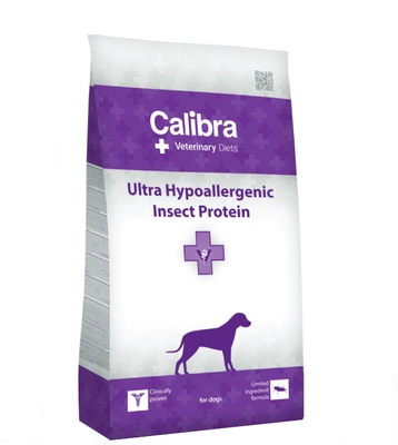 Calibra Veterinary Diets Dog Ultra Hypoallergenic Insect Protein 12kg\ Opakowanie uszkodzone (6515) !!! 