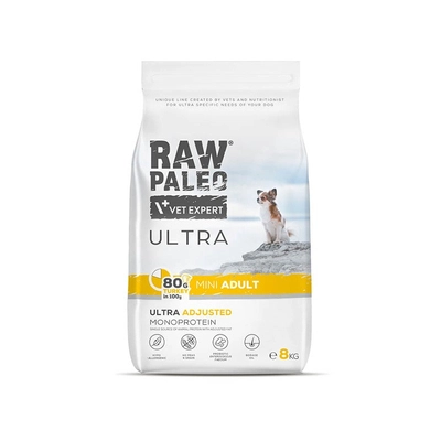 Vetexpert Raw Paleo Ultra Turkey Adult Mini 7,8kg\ Opakowanie uszkodzone (5485) !!!