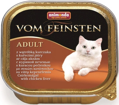 ANIMONDA Vom Feinsten Classic Cat smak: z wątróbką drobiową 100g