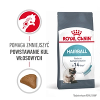 ROYAL CANIN Hairball Care 2kg karma sucha dla kotów dorosłych, eliminacja kul włosowych
