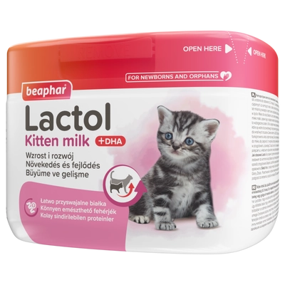 LACTOL - KITTY MILK 250G - pokarm mlekozastępczy dla kociąt
