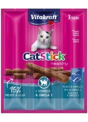 Vitakraft Kabanosy Cat Stick Mini z flądrą 18g