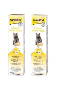 GimCat Pasta z biotyną i serem 2x50g