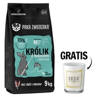 Paka Zwierzaka  9kg Seven’th Heaven-Królik z łososiem 9kg + ŚWIECZKA GRATIS !!! 