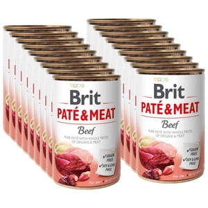 BRIT PATE & MEAT BEEF 18x400g