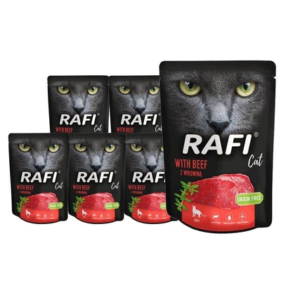 RAFI Cat Adult z wołowiną 10x300g