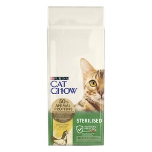 PURINA Cat Chow Sterilised Karma bogata w kurczaka 15kg