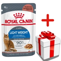 ROYAL CANIN Light Weight Care12x85g karma mokra w sosie dla kotów dorosłych z tendencją do nadwagi + NIESPODZIANKA DLA KOTA GRATIS!!