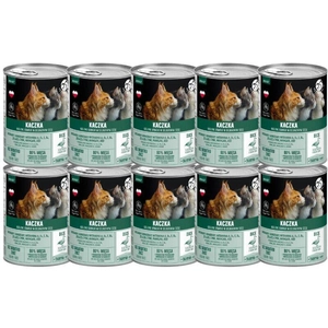 PetRepublic kawałki w sosie z kaczką 10x400g dla kota