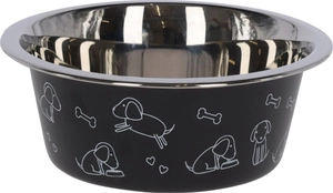 KERBL Miska ze stali szlachetnej dla psów i kotów 900ml