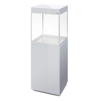 AQUAEL ZESTAW DROP GLOSSY CUBEST 50 D&N BIAŁY+SZAFKA