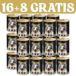 Dolina Noteci Flipper z wołowiną i drobiem 24x400g