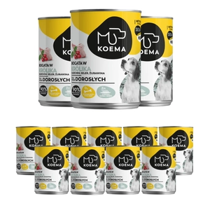 Koema Bogata w królika 12x400g