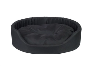 AMIPLAY- Legowisko owalne Basic czarne - XL