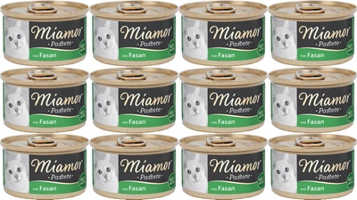 Miamor Pastete bażant 12x85g puszka