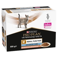 PRO PLAN Veterinary Diets NF AC Renal Function Karma mokra dla kota z łososiem 10x85g