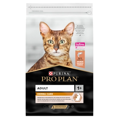  PRO PLAN Adult Derma Care Bogata w Łososia Sucha karma dla kota 10 kg Opakowanie uszkodzone (2926)