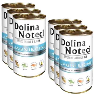 Dolina Noteci PREMIUM bogata w jagnięcinę 6 x 400g