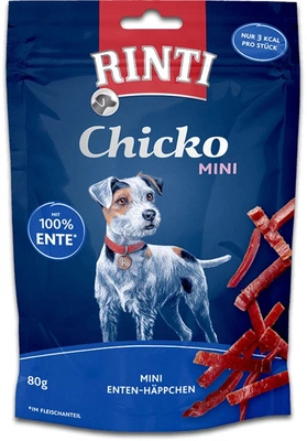 RINTI- Snaks Chicko MINI 80g KACZKA  