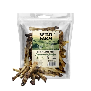 WILD FARM Suszone racice jagnięce 300g przysmak dla psa