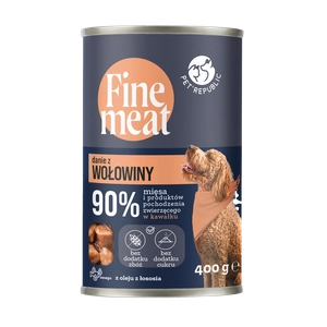 PetRepublic Fine Meat danie z wołowiny 400g dla psa