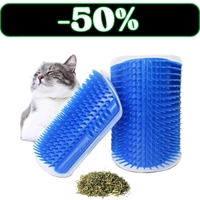 Szczotka/ drapak narożny dla kota z kocimiętką