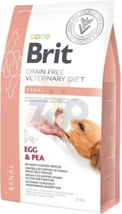 Brit gf veterinary diets dog Renal 2kg opakowanie uszkodzone (3231)