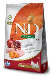 Farmina N&D Pumpkin Grain Free canine CHICKEN AND POMEGRANATE ADULT MINI 2,5kg