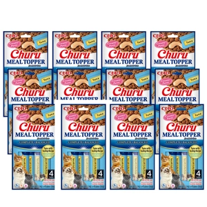 INABA Cat Meal Topper Tuna With Scallop Recipe 12x(4x14g)