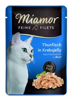 Miamor Feine Filets - mokra karma dla kota tuńczyk w galarecie z kraba 100g