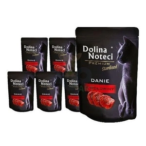 Dolina Noteci Premium dla kotów sterylizowanych z wołowiną 10x85g 