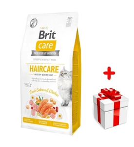 BRIT Care Cat  Grain-Free Haircare 2kg + niespodzianka dla kota GRATIS!