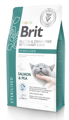 BRIT GF Veterinary Diets Cat Sterilised 5kg