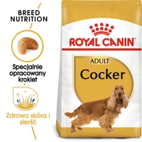 ROYAL CANIN Cocker Spaniel Adult 12 kg karma sucha dla psów dorosłych rasy cocker spaniel \ Opakowanie uszkodzone (1781) !!! 