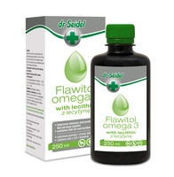 Dr Seidel FLAWITOL Omega 3 Preparat z lecytyną 250ml