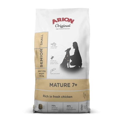 ARION Arion Original Mature 7+ Adult Small Breed 6,8kg\ Opakowanie uszkodzone (2413) !!! 