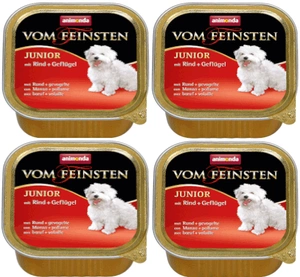 ANIMONDA Dog Vom Feinsten Junior smak: wołowina z drobiem 22x150g