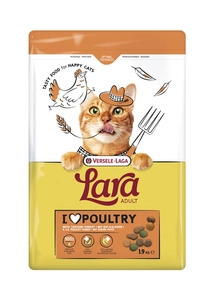 VERSELE-LAGA Lara  Adult Turkey & Chicken 1,9kg - karma dla kotów dorosłych z kurczakiem i indykiem