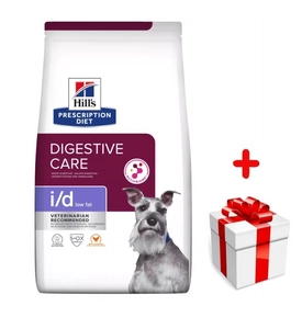 HILL'S PD Prescription Diet Canine i/d Low Fat 12kg  + niespodzianka dla psa GRATIS!