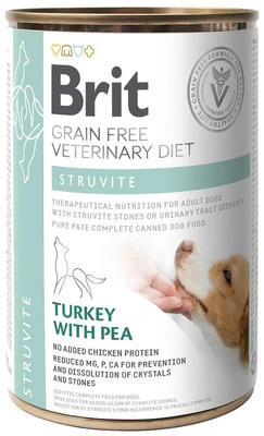 BRIT GF veterinary diets dog Struvite 400g-karma mokra dla psa