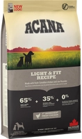  ACANA  Light & Fit Dog 11,4kg /Opakowanie uszkodzone (2824,2908) !!!