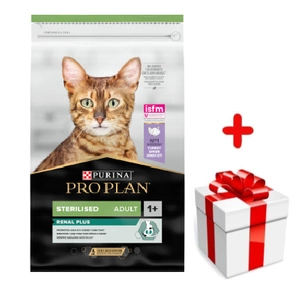 PURINA Pro Plan Cat Sterilised Turkey 10kg + niespodzianka dla kota GRATIS!