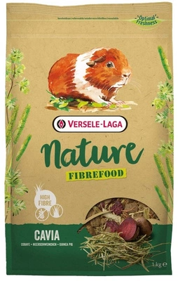 VERSELE-LAGA Cavia Nature Fibrefood 2,75kg - wysokobłonnikowy pokarm dla świnki morskiej