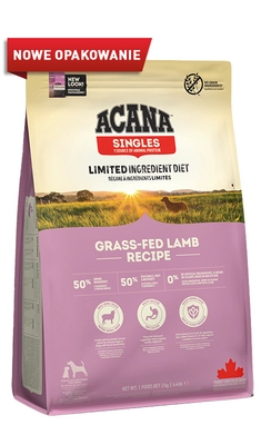 ACANA SINGLES Grass-Fed Lamb 2kg\ Opakowanie uszkodzone (5558,500,956,2242,4466)