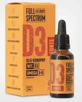 Full Spectrum olej  konopny - witamina D3 30ml (dla ludzi)