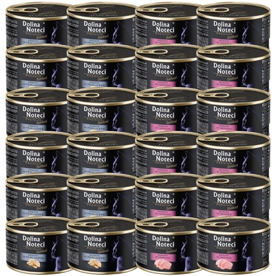 DOLINA NOTECI Premium Sterilised dla kota MIX SMAKÓW 24X185g
