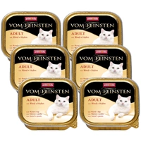 ANIMONDA Cat Vom Feinsten adult cat smak: wołowina + kurczak 6x100g