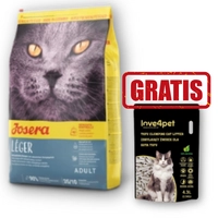 JOSERA Leger 10kg + Żwirek GRATIS!!
