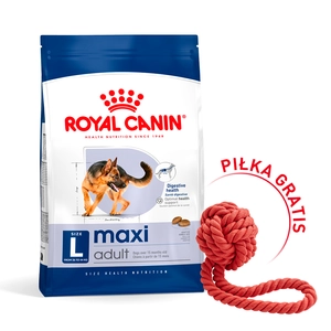 ROYAL CANIN®   Maxi Adult 15 kg karma sucha dla psów dorosłych, do 5. roku życia, ras dużych + Piłka dla psa GRATIS!