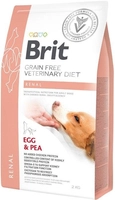 Brit gf veterinary diets dog Renal 2kg opakowanie uszkodzone (3231)